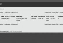 How to create an email account using our Python/Django Control Panel
