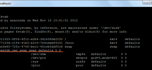How to add swap to a KVM VPS or Dedicated Server CentOS 6