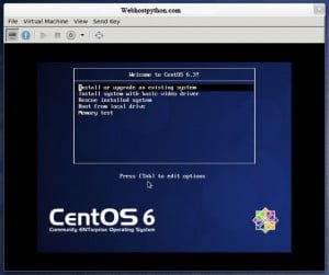 How to install CentOS 6 using Netinstall | Webhostpython