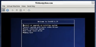How to install CentOS 6 using Netinstall