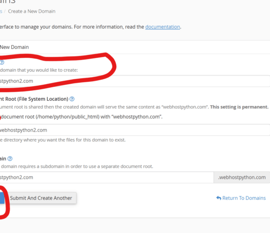 How to add another website/domain to your hosting (addon domain)